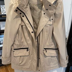 MK raincoat